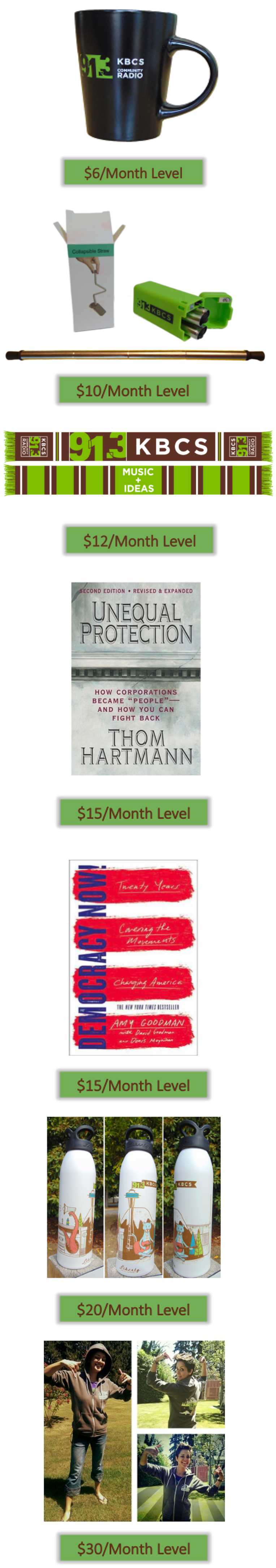 Sustainer Thank You Gifts 1